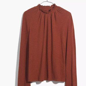 Madewell Ruffled Mockneck